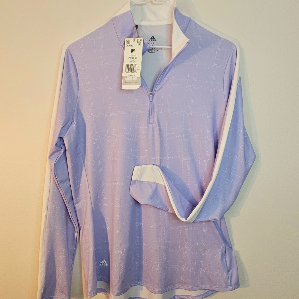Adidas Long Sleeve Primegreen Golf Pulover
